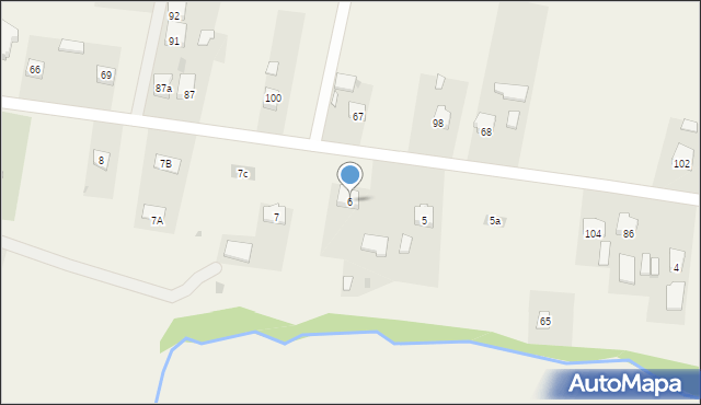 Kniażyce, Kniażyce, 6, mapa Kniażyce