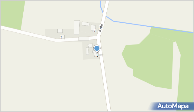 Knis, Knis, 1, mapa Knis