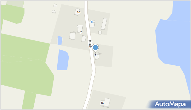 Knis, Knis, 6, mapa Knis