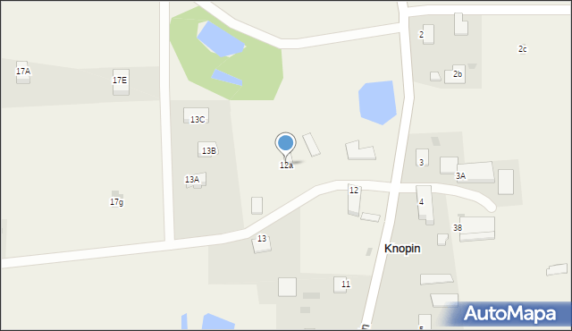 Knopin, Knopin, 12a, mapa Knopin