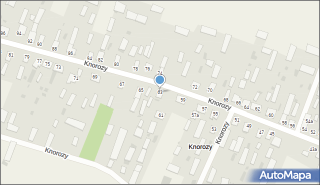 Knorozy, Knorozy, 63, mapa Knorozy