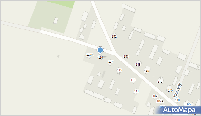 Knorydy, Knorydy, 119, mapa Knorydy