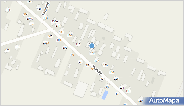 Knorydy, Knorydy, 124, mapa Knorydy