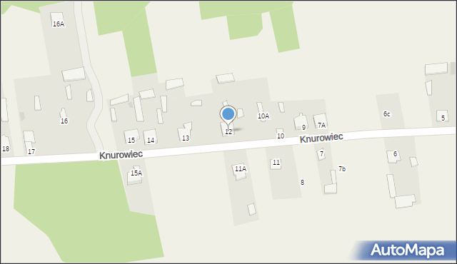 Knurowiec, Knurowiec, 12, mapa Knurowiec