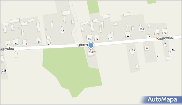 Knurowiec, Knurowiec, 15A, mapa Knurowiec