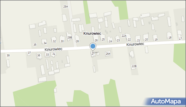 Knurowiec, Knurowiec, 27, mapa Knurowiec