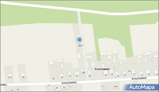 Knurowiec, Knurowiec, 29A, mapa Knurowiec