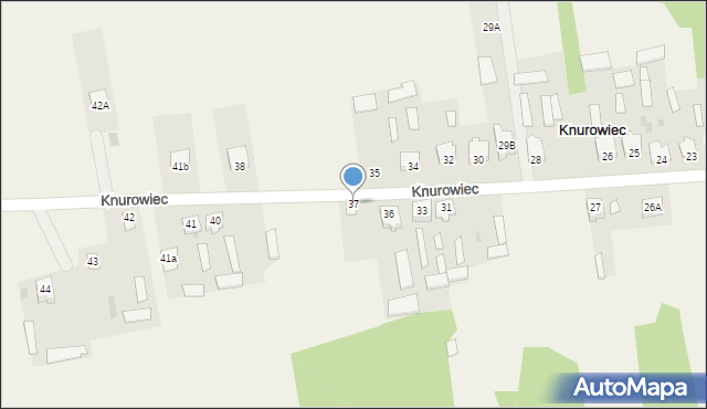 Knurowiec, Knurowiec, 37, mapa Knurowiec