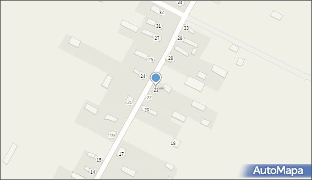 Knyszewicze, Knyszewicze, 23, mapa Knyszewicze