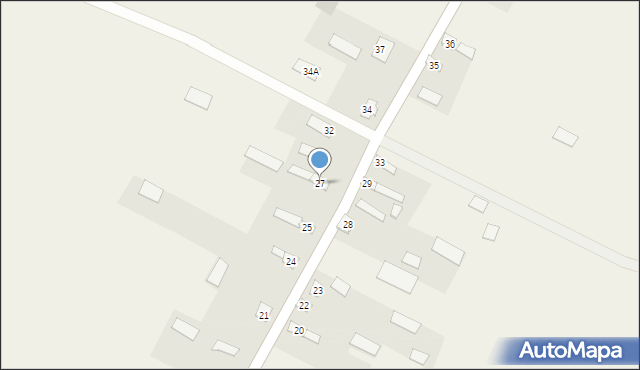 Knyszewicze, Knyszewicze, 27, mapa Knyszewicze