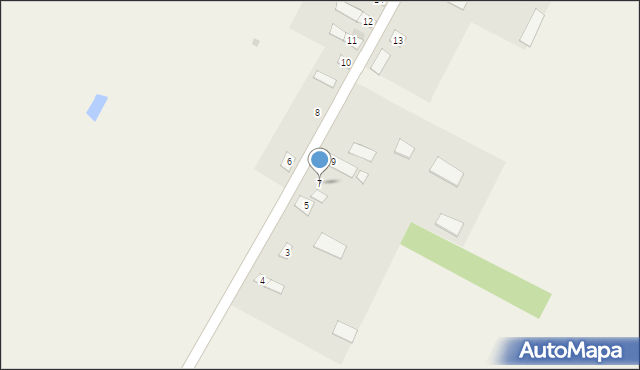 Knyszewicze, Knyszewicze, 7, mapa Knyszewicze