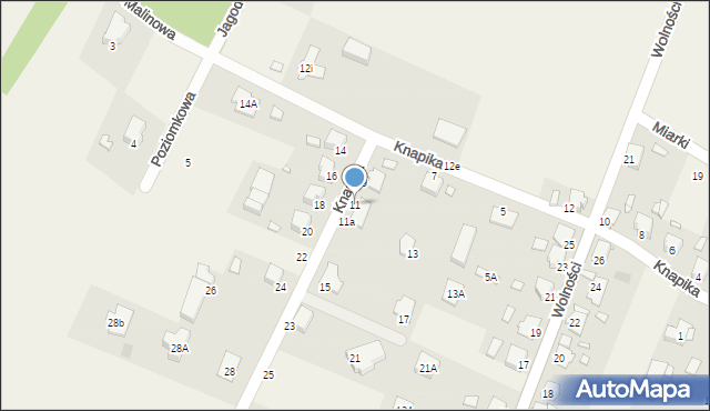 Szczepanek, Knapika Wiktora, 11, mapa Szczepanek