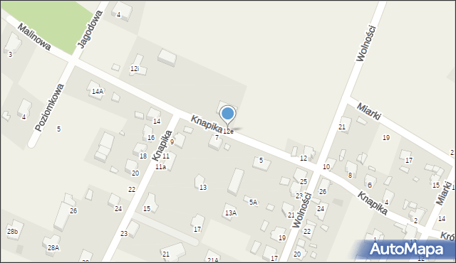 Szczepanek, Knapika Wiktora, 12e, mapa Szczepanek