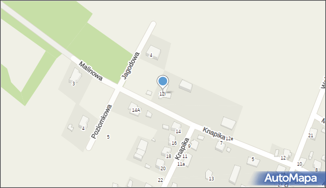 Szczepanek, Knapika Wiktora, 12i, mapa Szczepanek