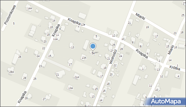 Szczepanek, Knapika Wiktora, 5A, mapa Szczepanek