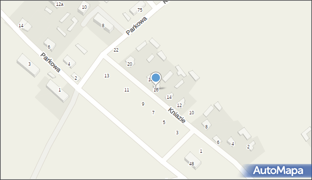 Tarnawatka, Kniazie, 16, mapa Tarnawatka