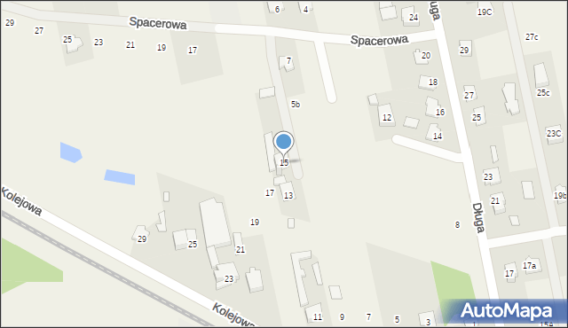 Aleksandrówka, Kolejowa, 15, mapa Aleksandrówka