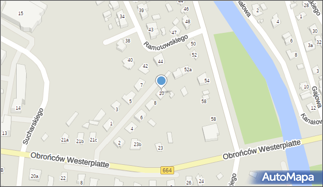 Augustów, Korczakowskiego Wojciecha, 10, mapa Augustów