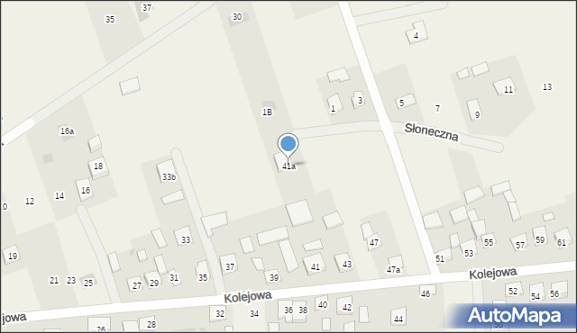 Augustówka, Kolejowa, 41a, mapa Augustówka