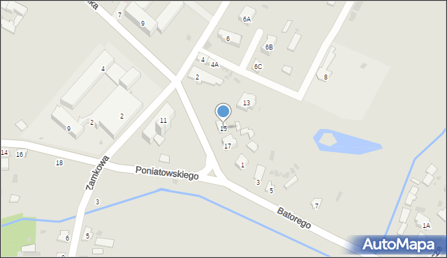 Bielsk Podlaski, Kopernika Mikołaja, 15, mapa Bielsk Podlaski