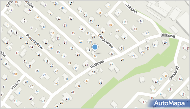 Bielsko-Biała, Kolibrów, 23, mapa Bielsko-Białej