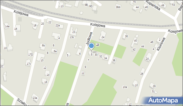 Bieruń, Kolejowa, 28, mapa Bieruń