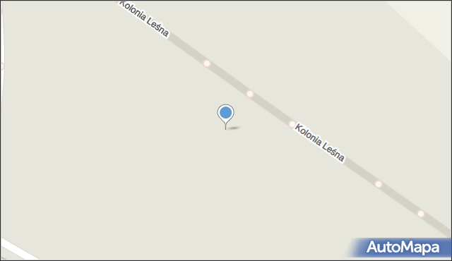 Bieruń, Kolonia Leśna, 12, mapa Bieruń