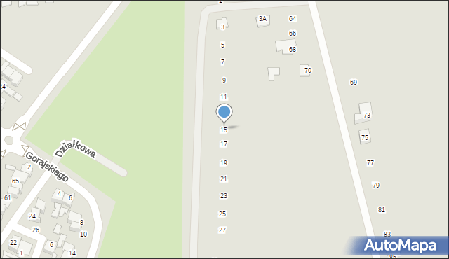 Biłgoraj, Kolberga Oskara, 15, mapa Biłgoraj