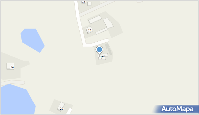 Biskupice, Kozielec, 19, mapa Biskupice