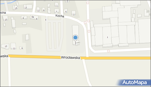 Błonie, Kocha Roberta, 2, mapa Błonie