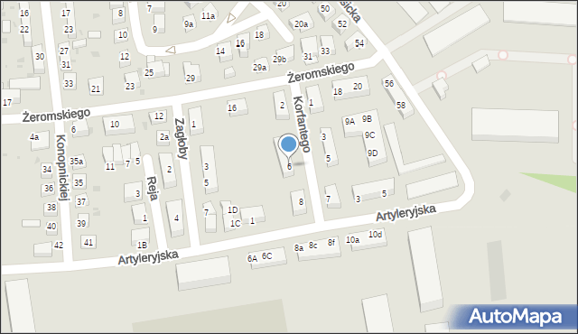 Bolesławiec, Korfantego Wojciecha, 6, mapa Bolesławca