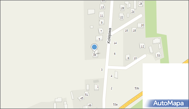 Bratoszewice, Kolejowa, 3a, mapa Bratoszewice