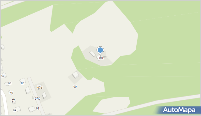 Brenna, Kotarz, 101, mapa Brenna