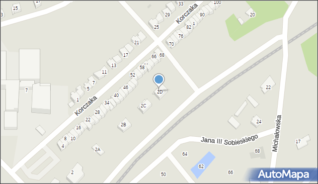 Brodnica, Korczaka Janusza, 2D, mapa Brodnica