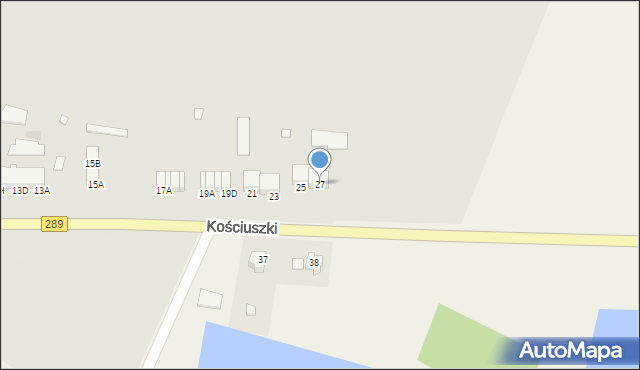 Brody, Kościuszki Tadeusza, gen., 27, mapa Brody