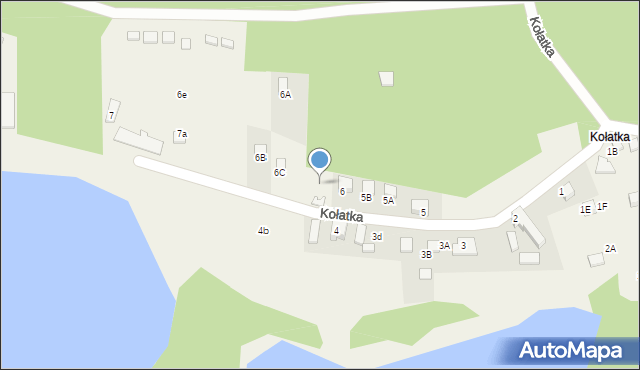 Bronków, Kołatka, 6d, mapa Bronków