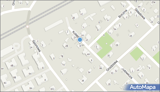 Brwinów, Kolejowa, 4, mapa Brwinów