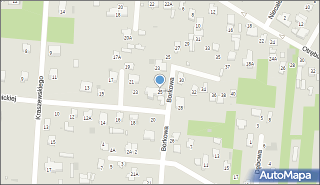 Brwinów, Konopnickiej Marii, 25, mapa Brwinów