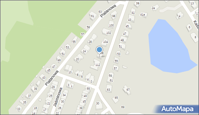 Brzeg, Konopnickiej Marii, 110, mapa Brzeg