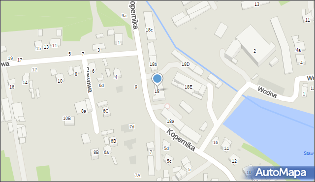 Brzesko, Kopernika Mikołaja, 18, mapa Brzesko