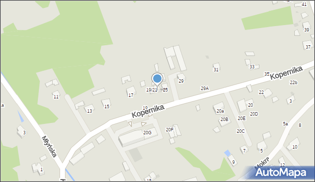 Brzesko, Kopernika Mikołaja, 23, mapa Brzesko