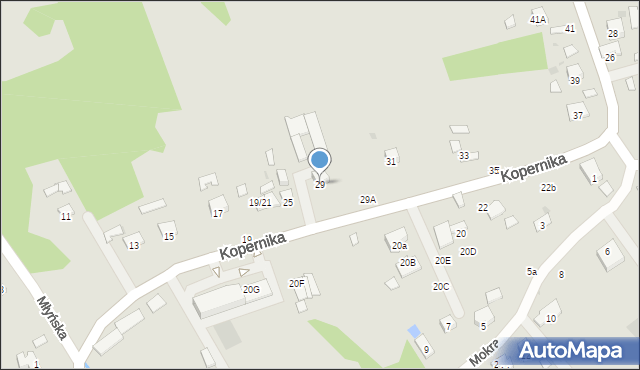 Brzesko, Kopernika Mikołaja, 29, mapa Brzesko