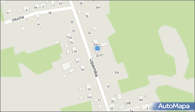 Brzesko, Kopernika Mikołaja, 32, mapa Brzesko