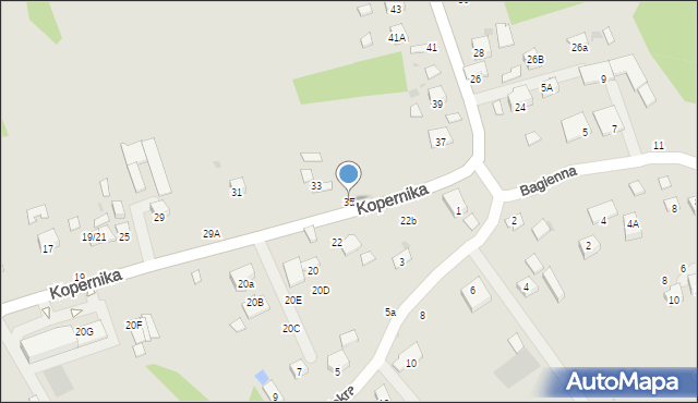 Brzesko, Kopernika Mikołaja, 35, mapa Brzesko