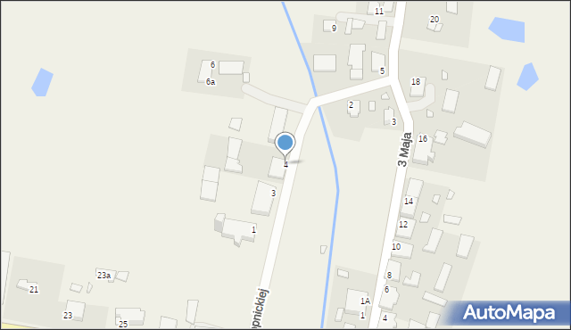 Budry, Konopnickiej Marii, 4, mapa Budry