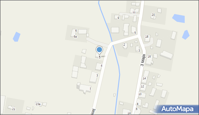 Budry, Konopnickiej Marii, 5, mapa Budry