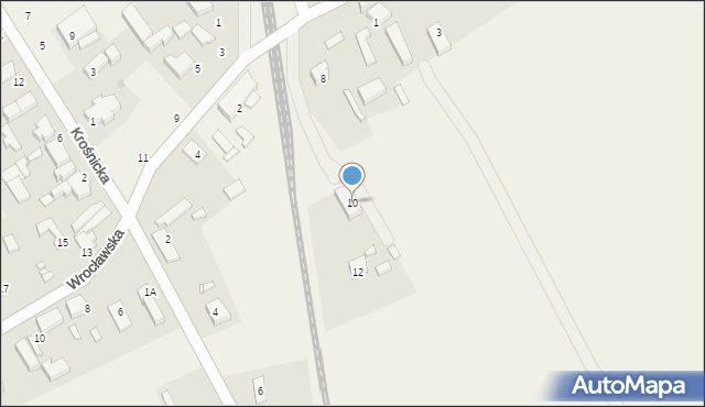 Bukowice, Kolejowa, 10, mapa Bukowice