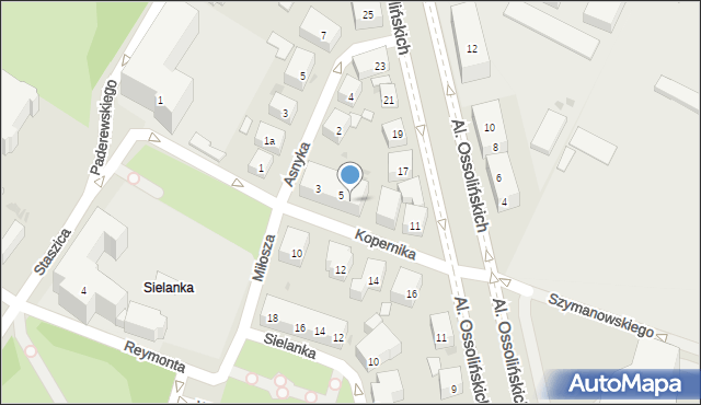 Bydgoszcz, Kopernika Mikołaja, 7, mapa Bydgoszczy