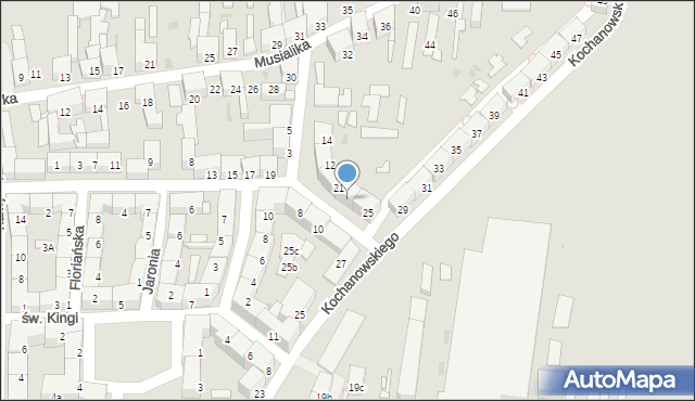 Bytom, Konopnickiej Marii, 23, mapa Bytomia