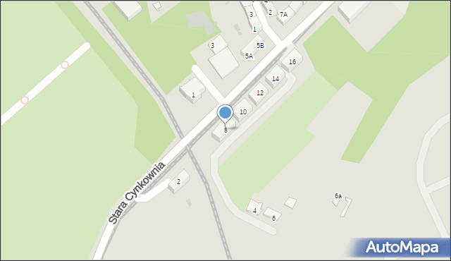 Bytom, Konstytucji, 8, mapa Bytomia